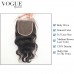 Peruvian 5x5 Lace Closure Body Wave Human Virgin Hair,Free Part/Middle Part/Three Part